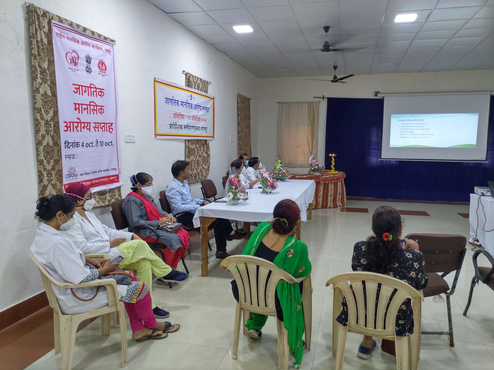 Gaurav man sitting alone COVID-19 depression despair to renewal UDAAN mental health Narkhed block